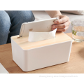toilet paper napkins plastic European wooden box